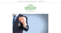 Desktop Screenshot of homesandlandre.com